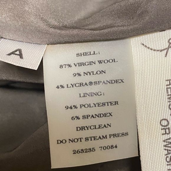 Ann Taylor Brown Gray Blazer Jacket Size 8 NWT - Picture 6 of 6